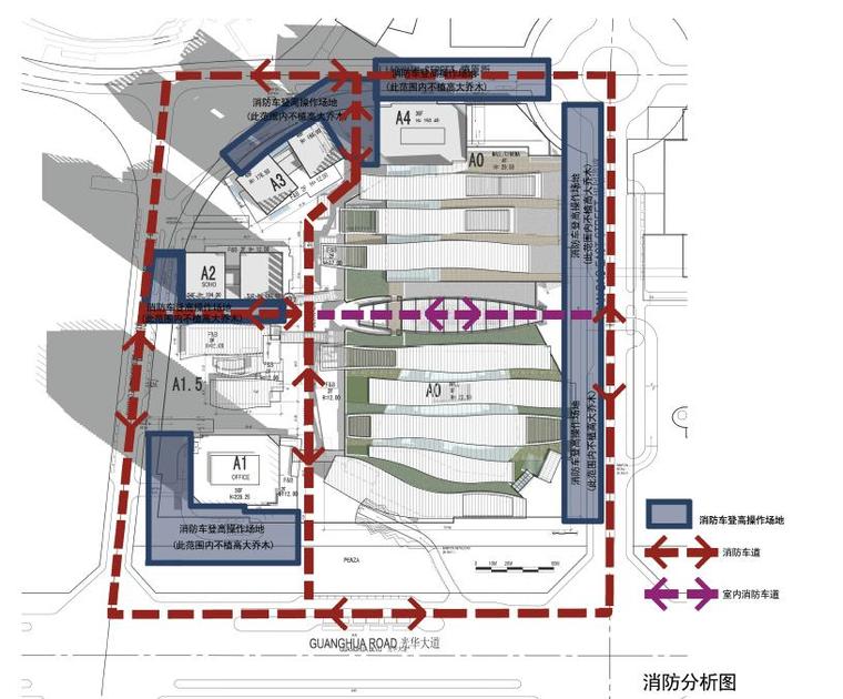 [成都]超高层金属板立面办公商业综合体建筑设计方案文本-超高层金属板立面办公商业综合体建筑分析图