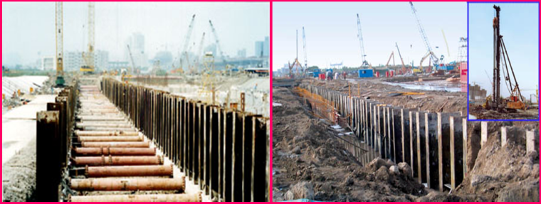 基坑工程主要内容资料下载-《挡土结构与基坑工程》第五章SMW围护结构的设计和施工培训PPT