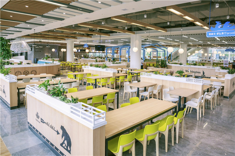 日本华为总部f2地块员工餐厅