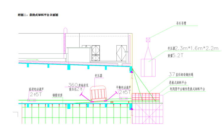 升降机出料平台方案资料下载-型钢悬挑卸料平台安全专项施工方案（47页，图文丰富）