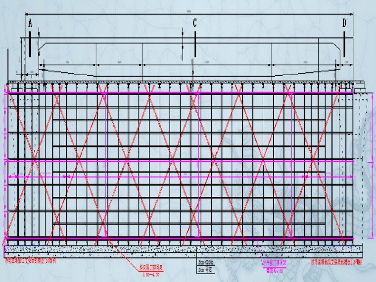 模板支架搭设示意图资料下载-城市快速通道工程BT项目箱梁模板支架施工方案评审资料