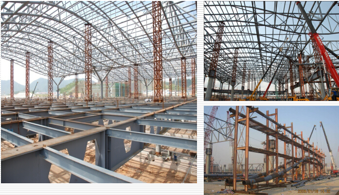 广东钢结构工程施工资料下载-[广东]标志性铁路新型房站钢结构工程施工管理经验交流（多图）