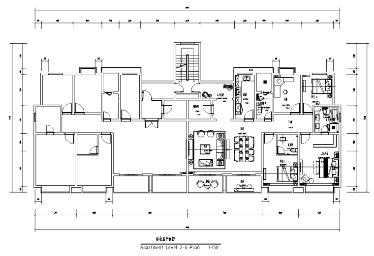 建筑平立面cad资料下载-某小区CAD平立面图+SU模型+效果图（33张）