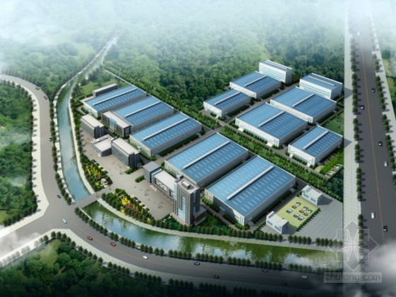 会议中心监理资料下载-[浙江]大型工业园项目工程监理规划（面积37万平方米 附流程图）