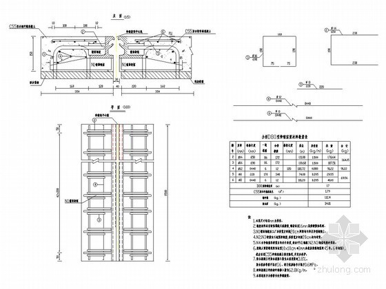 分离式跨线桥资料下载-分离式立交桥伸缩装置构造详图