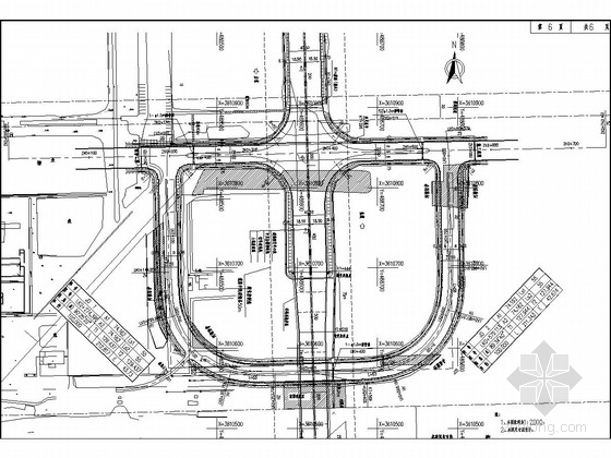 23米双向六车道资料下载-[江苏]双向六车道一级公路道路工程施工图设计151张（含交通工程）