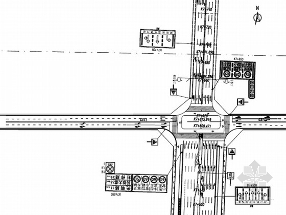 安徽交通监控设计资料下载-[安徽]城市主干道交通工程施工图设计97张（含监控）