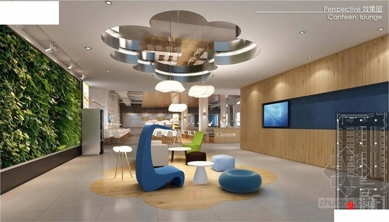 现代风格能源公司办公楼概念设计方案效果图 
