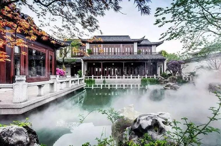 中式庭院特辑|未来的奢侈品，记忆里的中式院落（案例+60套资料）_23