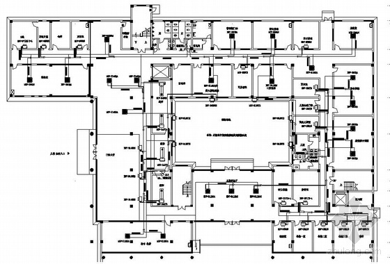 妇幼保健医院全套施工图资料下载-某妇幼保健医院空调图纸