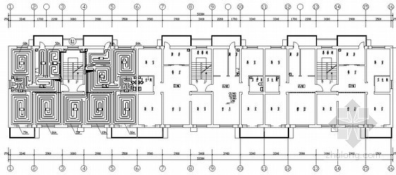 cad小区六层资料下载-林州某小区六层住宅楼地暖图纸