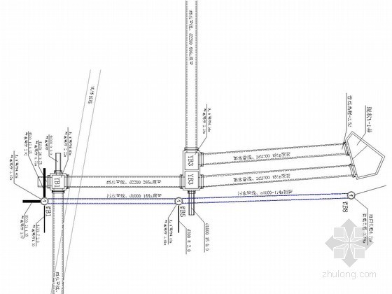 [天津]市政管道深基坑支护专项施工方案-现场平面布置 