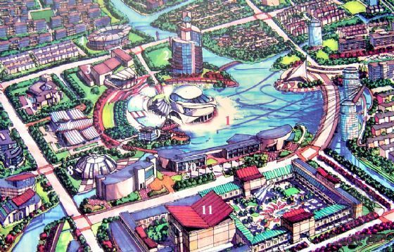 城镇规划设计成果文本资料下载-[上海]金山区某城镇城市规划设计文本