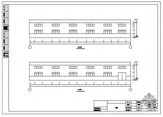 24米跨4跨厂房资料下载-某24米跨轻钢厂房结构图