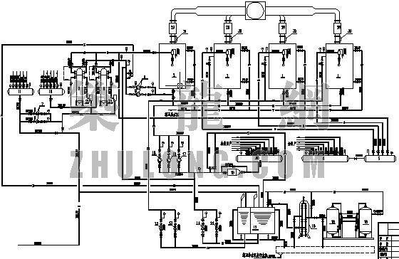 锅炉房热力图及施工图资料下载-锅炉房施工图