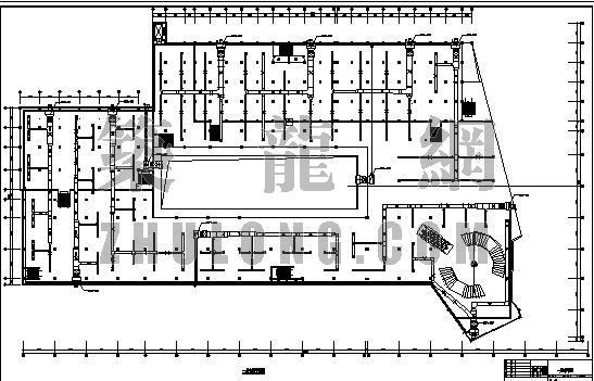 家具展厅平面方案资料下载-家具城空调平面