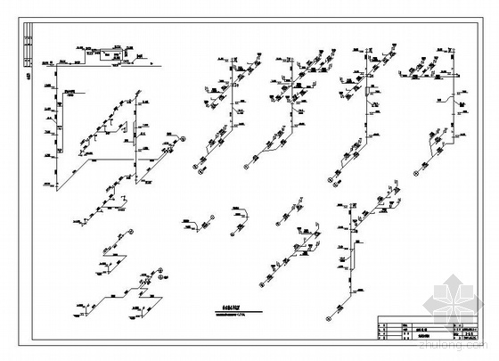 汽车城规划总图方案资料下载-某国际汽车城给排水设计图
