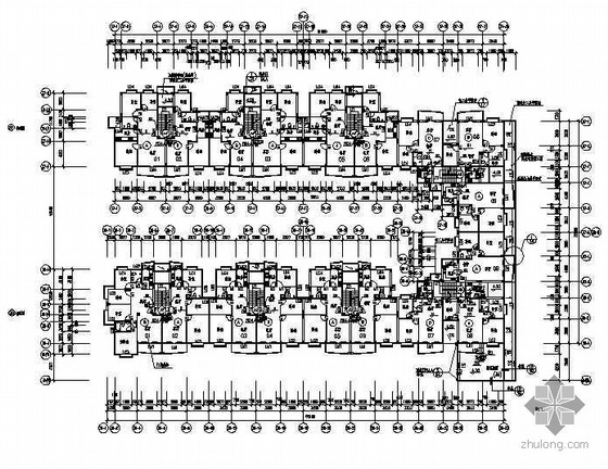 [深圳市]某花园住宅小区二期工程组团建筑方案及施工图-3