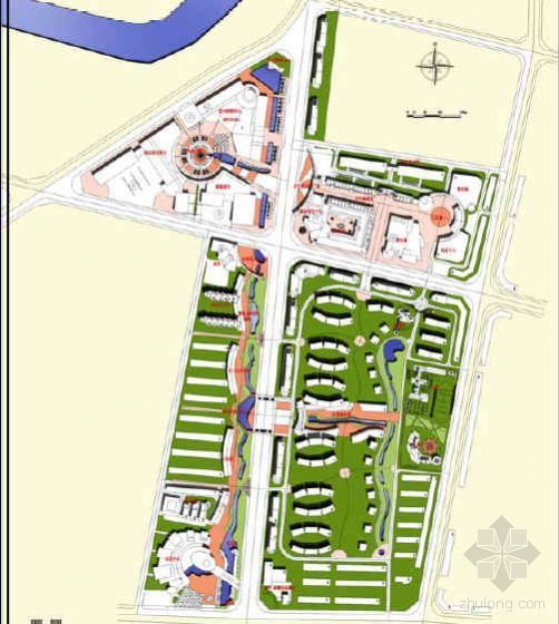 河南省漯河市规划资料下载-（同济）漯河市水景街景观设计全套文本
