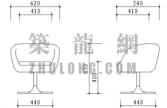 中式沙发椅子cad资料下载-沙发椅子21