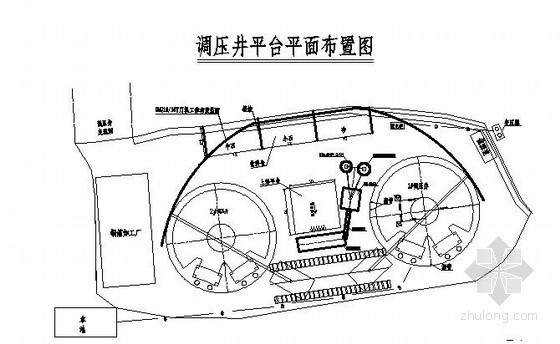 变压器厂房施工组织设计资料下载-水电站调压井滑膜工程施工组织设计（acd图纸）