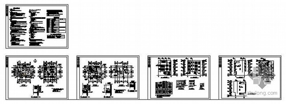 乡村双拼别墅建筑结构图资料下载-南方某私人别墅建筑结构图