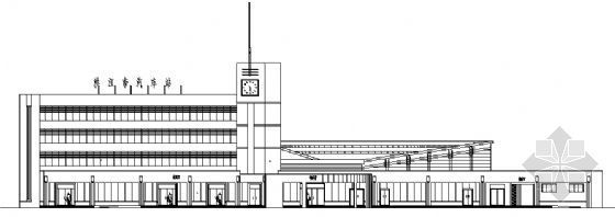 长途客运站建筑设计资料下载-洪江市某汽车站建筑设计方案