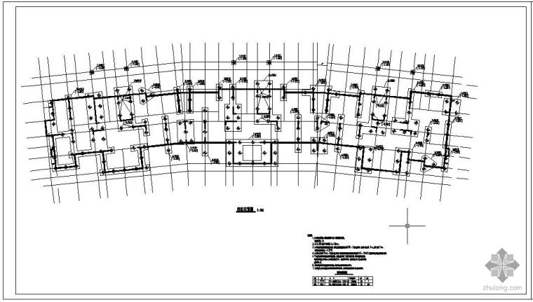 剪力墙构图资料下载-某高层剪力墙结构(含桩基)结构设计图