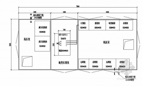 电气箱式变电站图纸资料下载-某印刷机械研究所10kV箱变电气图纸