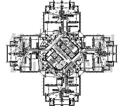 CAD建筑电气资料下载-某大厦建筑电气图纸