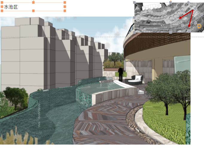 重庆现代风格综合性广场规划及建筑方案文本（含景观建筑）