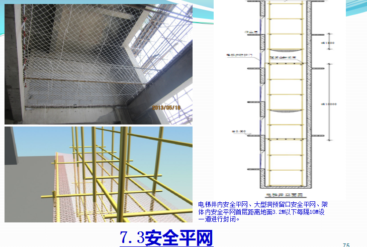 [青岛]房建工程安全文明施工图集-安全平网