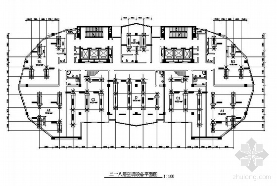 某国际企业中心暖通图-4