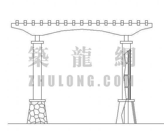 景观园林木门施工图资料下载-木门架详图