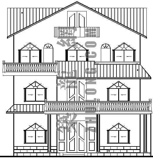 完整别墅结构建筑图纸资料下载-一套完整某别墅建筑、结构施工图