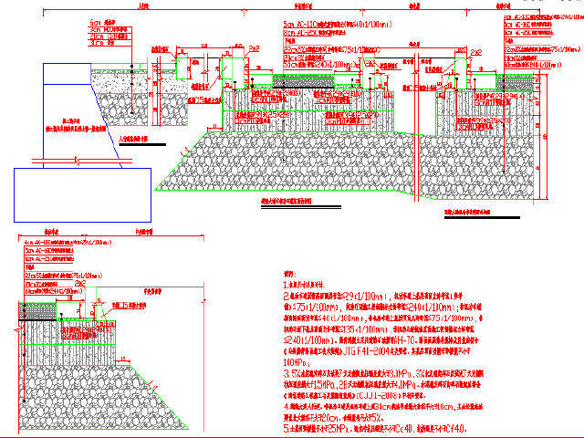 110kv电缆设计图纸资料下载-温州市50m宽市政道路工程设计图纸115张CAD（含清单与计价表）