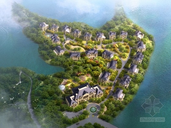 度假区cad平面图资料下载-[湖北]3层原生态高档别墅旅游度假区规划设计方案文本（含CAD）