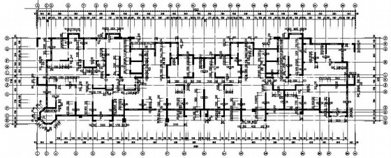 桩筏基础设计基础图资料下载-27层剪力墙住宅楼结构施工图（桩筏基础）