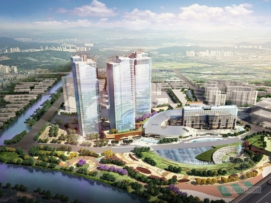五层商场的设计方案资料下载-[上海]现代风格大型商业综合体设计方案文本
