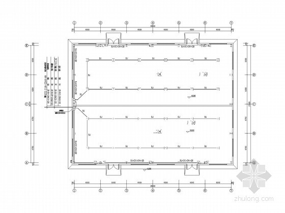 [郑州]小型厂房全套电气施工图纸-消防平面图 