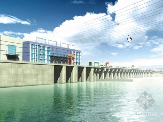 弧形堰资料下载-水利枢纽土建工程施工组织设计