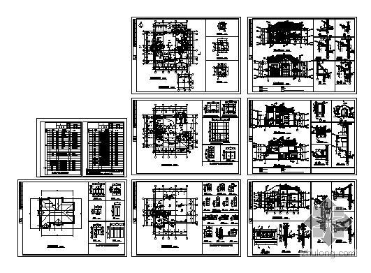 某二层小别墅建筑施工图-4