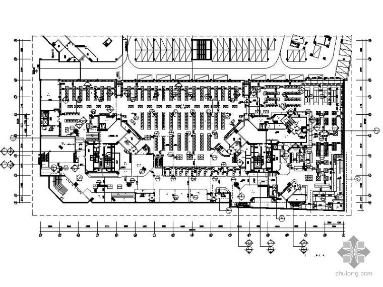 百货扶梯模型资料下载-[深圳]现代化大型综合性百货店施工图