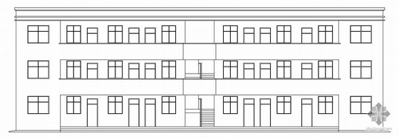 三层宿舍结构图纸资料下载-某三层教师宿舍楼建筑结构施工图