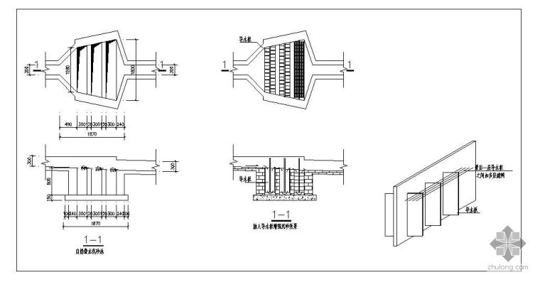 砖砌排水沟CAD资料下载-“母亲水窖”工程低造价砖砌蓄水池方案