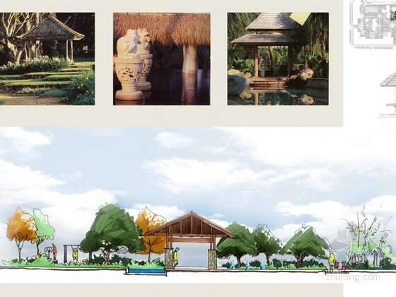 [长沙]巴厘岛风情居住区景观概念设计方案- 