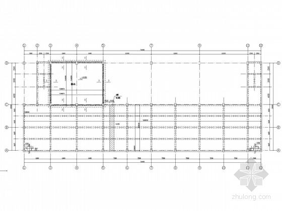 单层设备框架建筑施工图资料下载-5层设备车间框架结构施工图