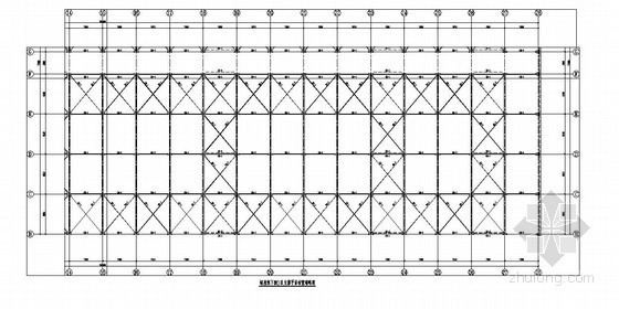 衡阳某框排架厂房结构设计图- 