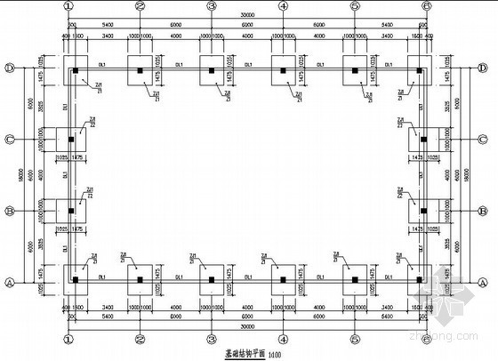 18米跨门式刚架计算书资料下载-18米跨门式刚架厂房结构设计图