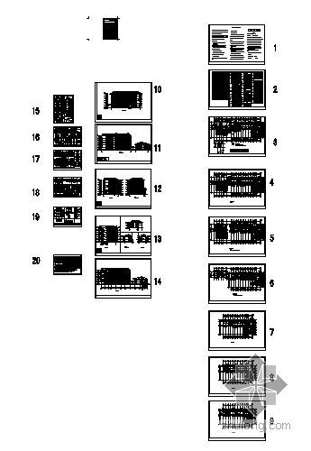 [松江区]某中学宿舍楼建筑施工图-4